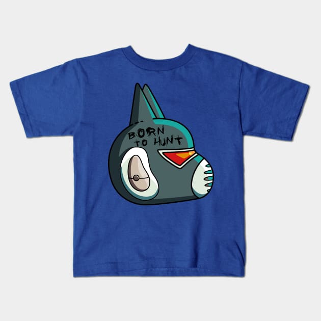 Final Space Avocato Born To Hunt Kids T-Shirt by freeves
